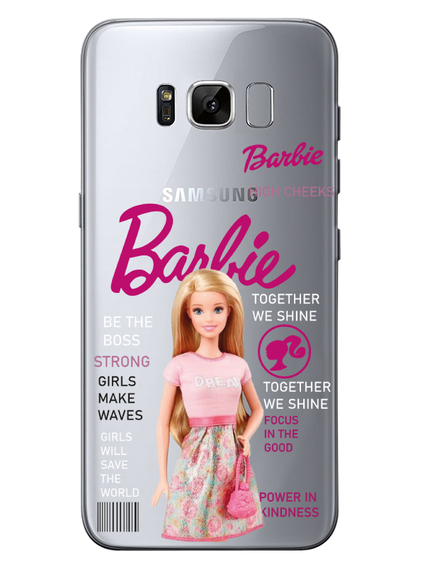 Samsung%20S8%20Barbie%20Şeffaf%20Telefon%20Kılıfı