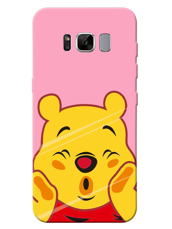 Samsung%20S8%20Winnie%20The%20Pooh%20Pembe%20Telefon%20Kılıfı