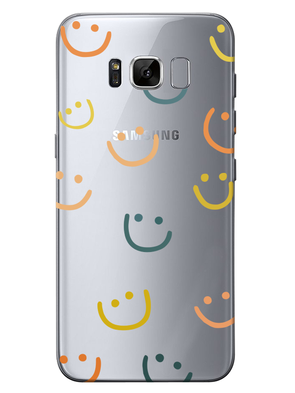 Samsung%20S8%20Emoji%20Gülen%20Yüz%20Şeffaf%20Telefon%20Kılıfı