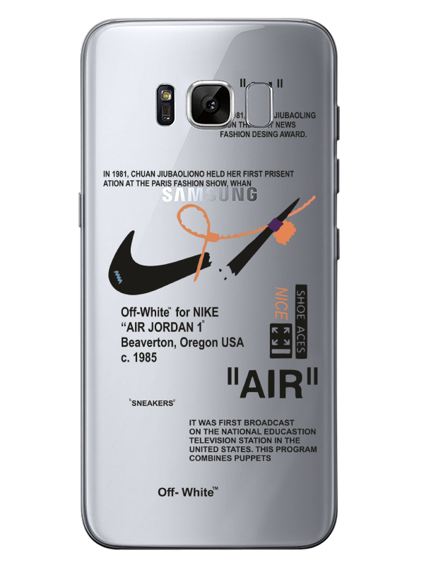 Samsung%20S8%20Nike%20Air%20Şeffaf%20Telefon%20Kılıfı