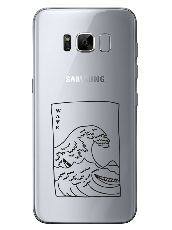 Samsung%20S8%20Kanagawa%20Wave%20Şeffaf%20Telefon%20Kılıfı