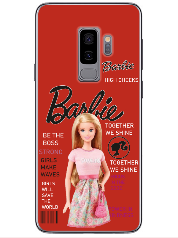 Samsung%20S9%20Barbie%20Kırmızı%20Telefon%20Kılıfı