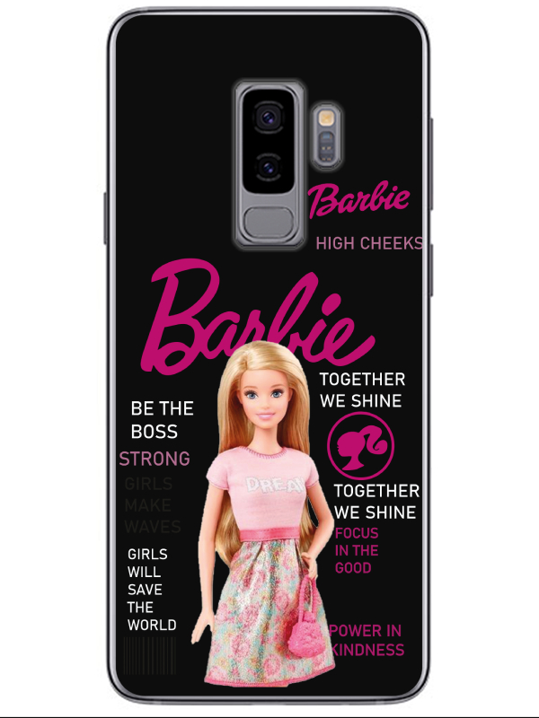 Samsung%20S9%20Barbie%20Siyah%20Telefon%20Kılıfı