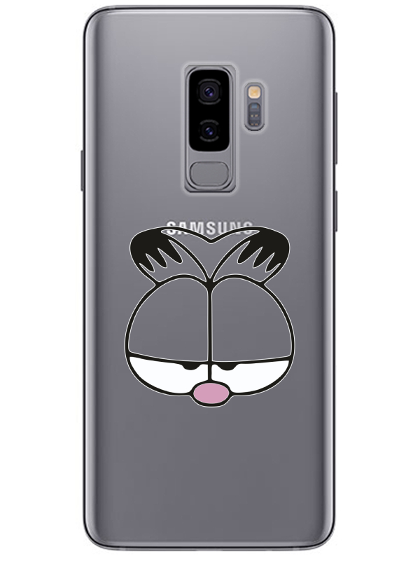 Samsung%20S9%20Garfield%20Şeffaf%20Telefon%20Kılıfı