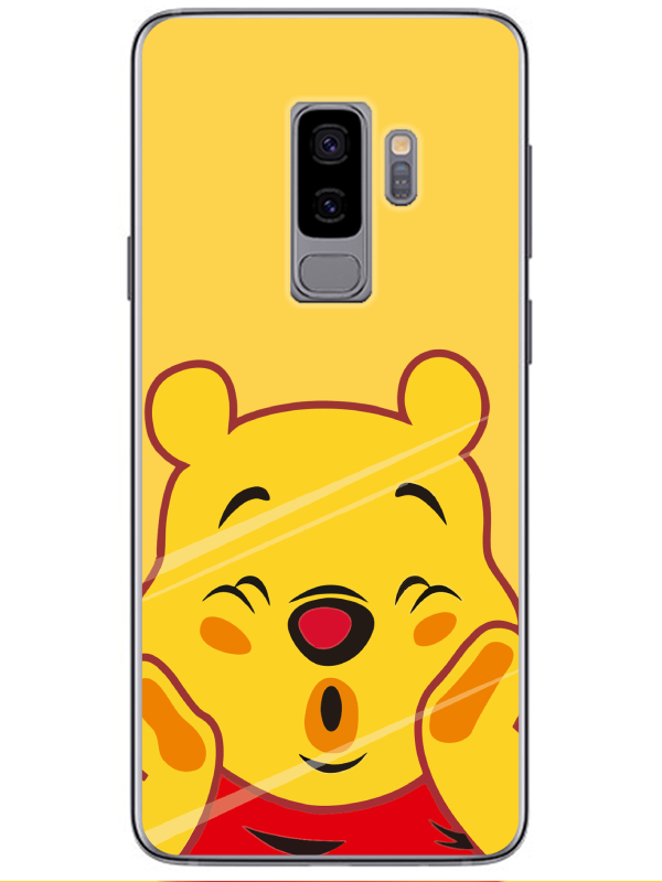 Samsung%20S9%20Winnie%20The%20Pooh%20Sarı%20Telefon%20Kılıfı