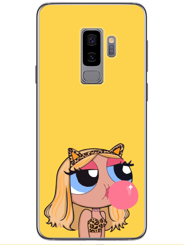 Samsung%20S9%20Powerpuff%20Girls%20Sarı%20Telefon%20Kılıfı