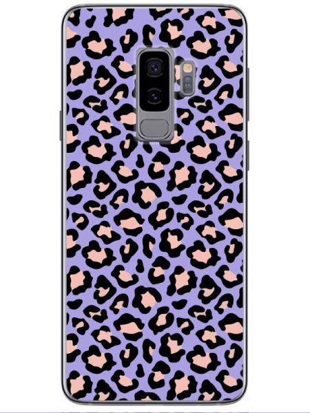 Samsung%20S9%20Leopar%20Desenli%20Lila%20Telefon%20Kılıfı