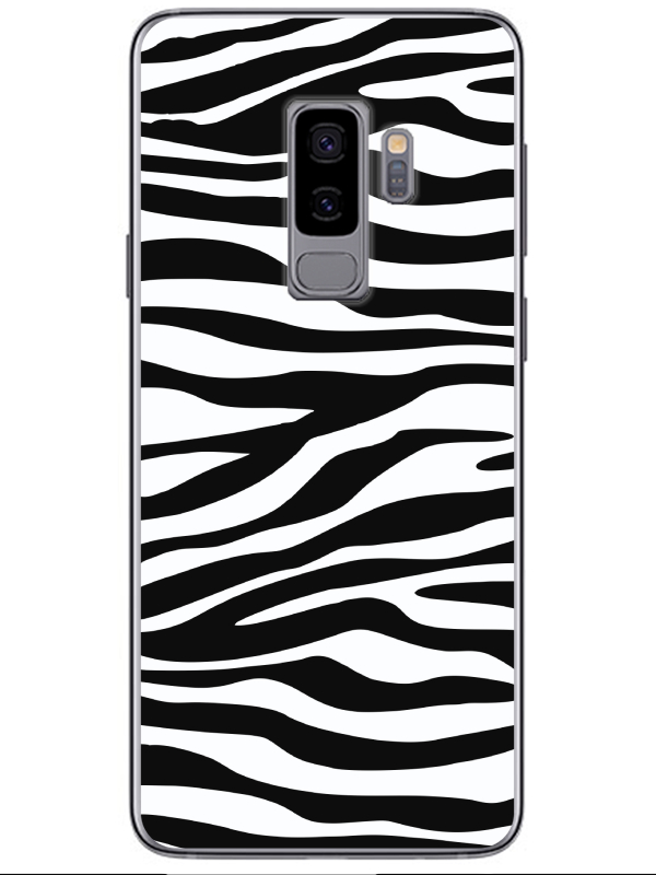 Samsung%20S9%20Zebra%20Desen%20Siyah%20Telefon%20Kılıfı