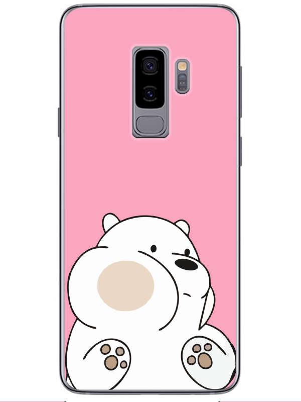 Samsung%20S9%20Panda%20Pembe%20Telefon%20Kılıfı