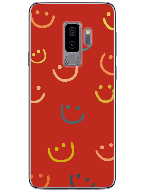 Samsung%20S9%20Emoji%20Gülen%20Yüz%20Kırmızı%20Telefon%20Kılıfı