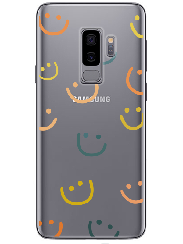 Samsung%20S9%20Emoji%20Gülen%20Yüz%20Şeffaf%20Telefon%20Kılıfı