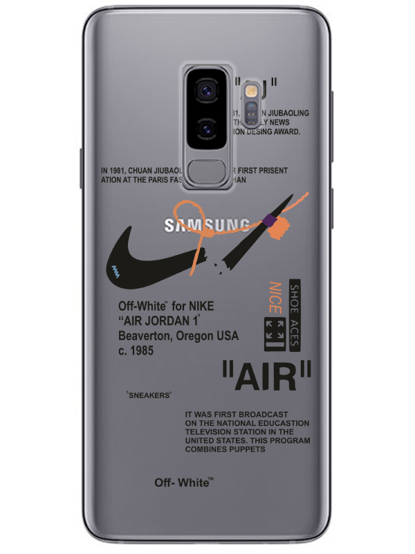 Samsung%20S9%20Nike%20Air%20Şeffaf%20Telefon%20Kılıfı