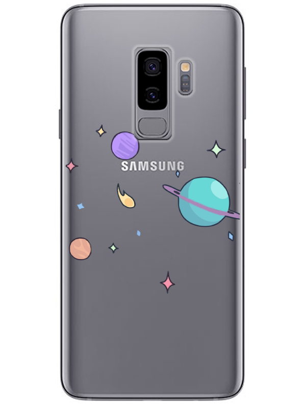 Samsung%20S9%20Gezegen%20Tasarım%20Şeffaf%20Telefon%20Kılıfı