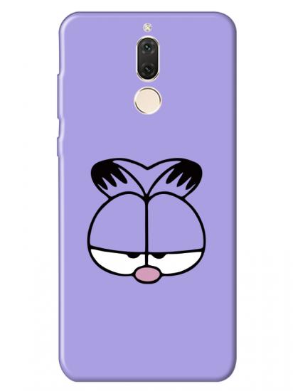 Huawei Mate 10 Lite Garfield Lila Telefon Kılıfı