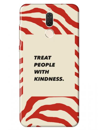 Huawei Mate 10 Lite Zebra Motto Kırmızı Telefon Kılıfı