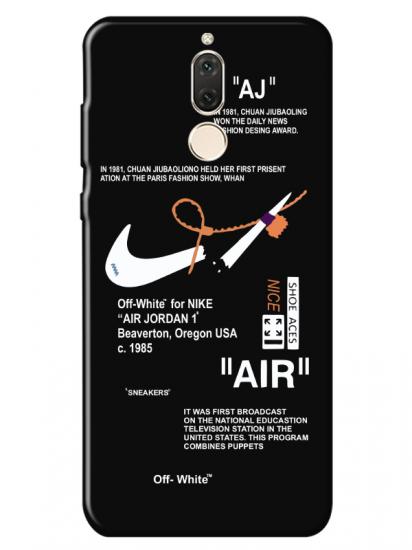 Huawei Mate 10 Lite Nike Air Siyah Telefon Kılıfı