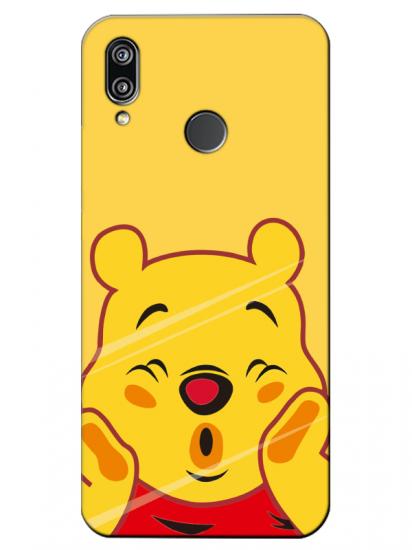 Huawei P20 Lite Winnie The Pooh Sarı Telefon Kılıfı