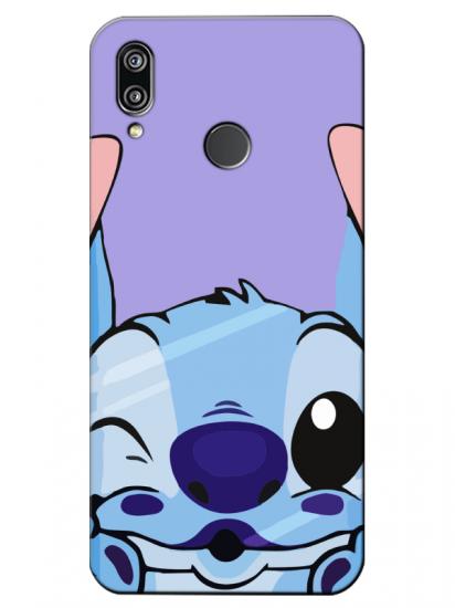 Huawei P20 Lite Stitch Lila Telefon Kılıfı