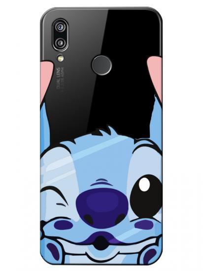 Huawei P20 Lite Stitch Şeffaf Telefon Kılıfı