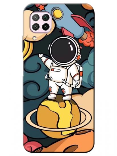 Huawei P40 Lite Astronot Telefon Kılıfı