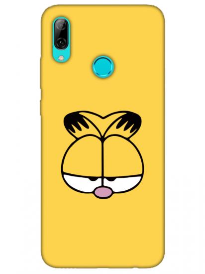 Huawei P Smart 2019 Garfield Sarı Telefon Kılıfı