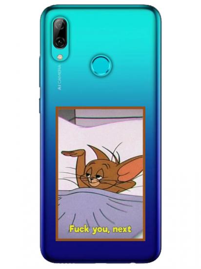 Huawei P Smart 2019 Jerry Şeffaf Telefon Kılıfı