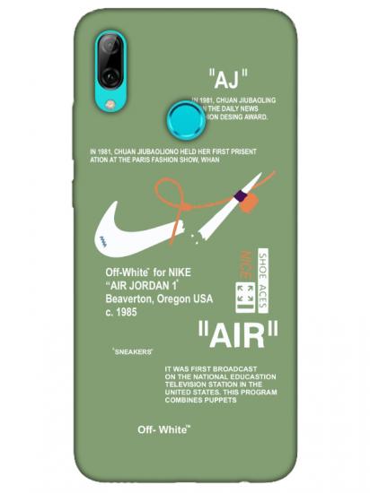 Huawei P Smart 2019 Nike Air Yeşil Telefon Kılıfı