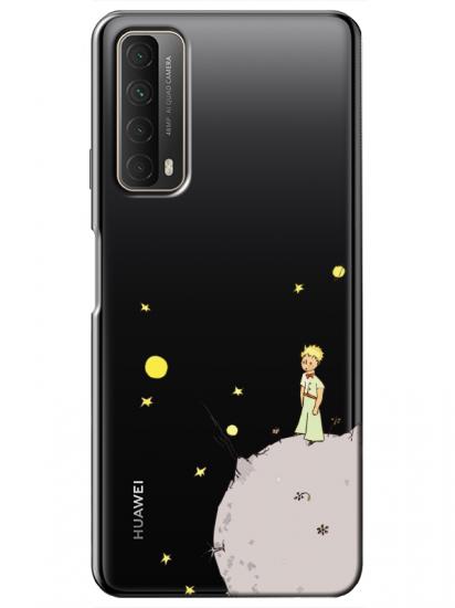 Huawei P Smart 2021 Küçük Prens Şeffaf Telefon Kılıfı