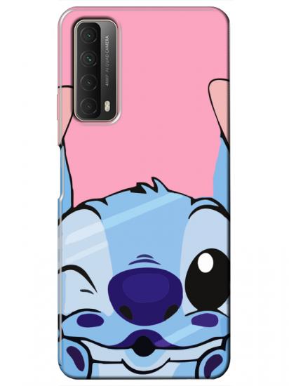 Huawei P Smart 2021 Stitch Pembe Telefon Kılıfı