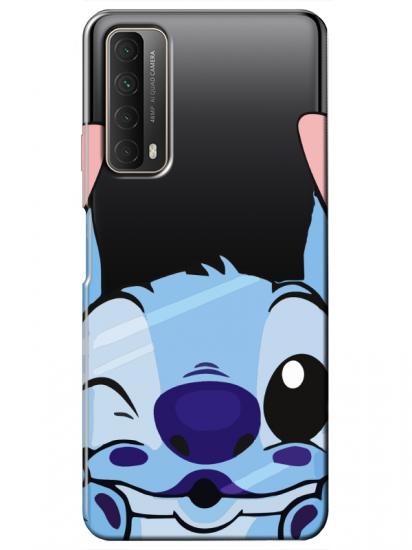 Huawei P Smart 2021 Stitch Şeffaf Telefon Kılıfı