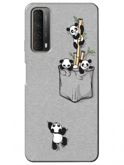 Huawei P Smart 2021 Panda Telefon Kılıfı