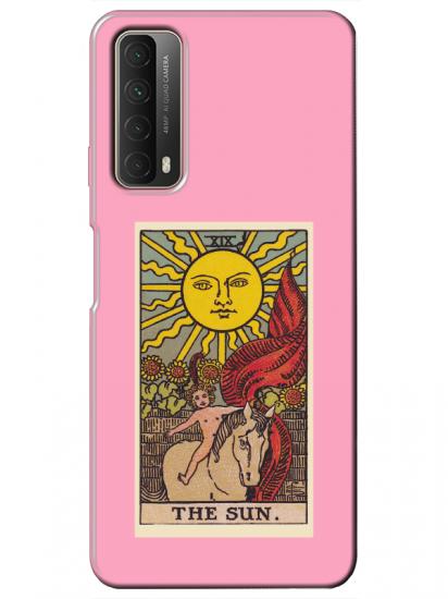 Huawei P Smart 2021 The Sun Pembe Telefon Kılıfı