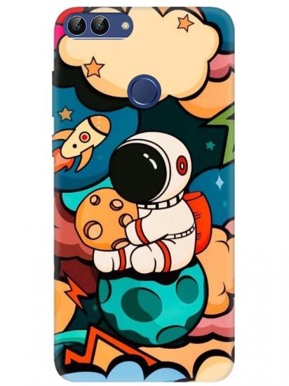 Huawei P Smart Astronot Telefon Kılıfı