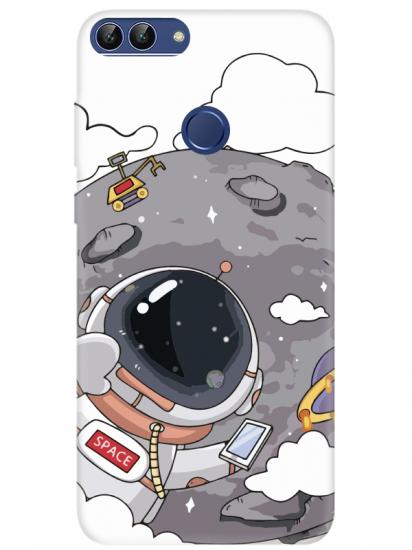 Huawei P Smart Astronot Telefon Kılıfı