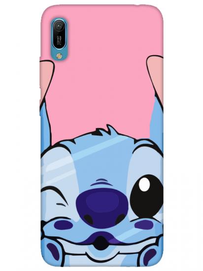 Huawei Y6 2019 Stitch Pembe Telefon Kılıfı