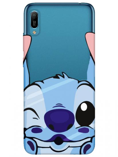 Huawei Y6 2019 Stitch Şeffaf Telefon Kılıfı