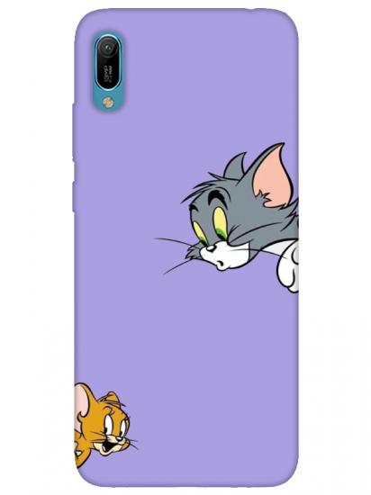 Huawei Y6 2019 Tom And Jerry Lila Telefon Kılıfı