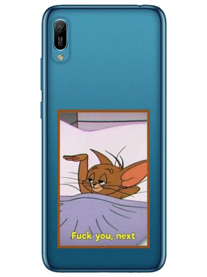 Huawei Y6 2019 Jerry Şeffaf Telefon Kılıfı