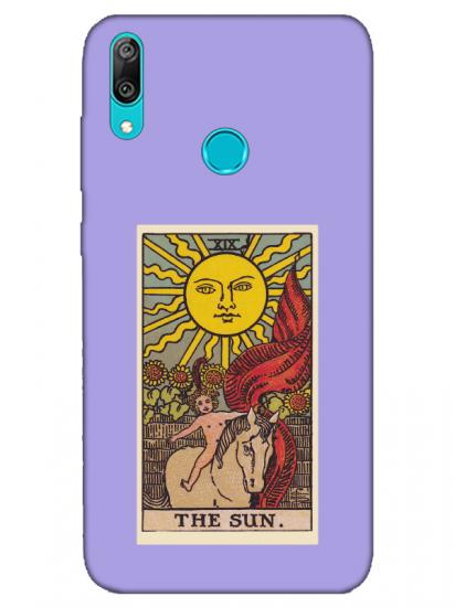 Huawei Y7 2019 The Sun Lila Telefon Kılıfı