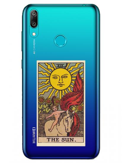 Huawei Y7 2019 The Sun Şeffaf Telefon Kılıfı