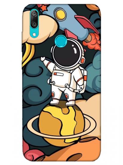 Huawei Y7 2019 Astronot Telefon Kılıfı