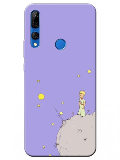 Huawei Y9 Prime 2019 Küçük Prens Lila Telefon Kılıfı