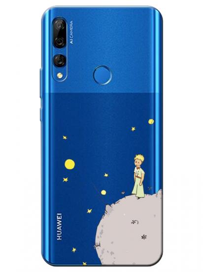 Huawei Y9 Prime 2019 Küçük Prens Şeffaf Telefon Kılıfı