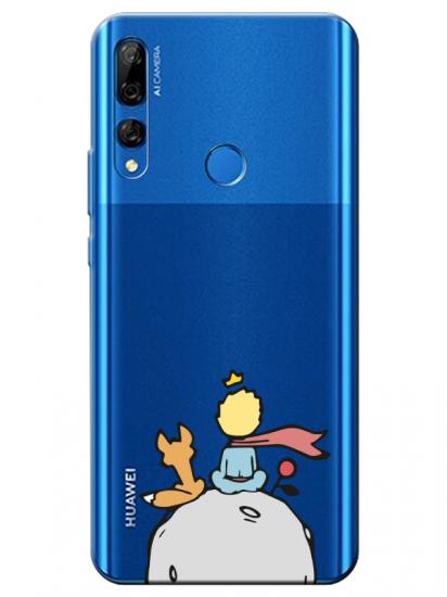 Huawei Y9 Prime 2019 Küçük Prens Şeffaf Telefon Kılıfı