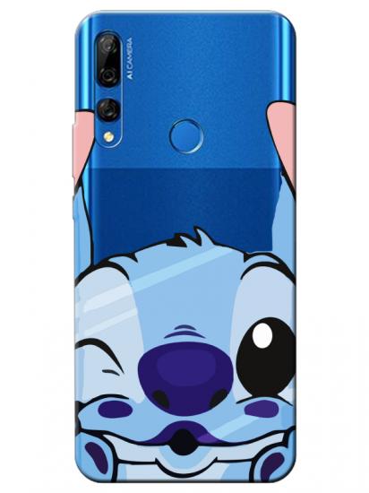 Huawei Y9 Prime 2019 Stitch Şeffaf Telefon Kılıfı