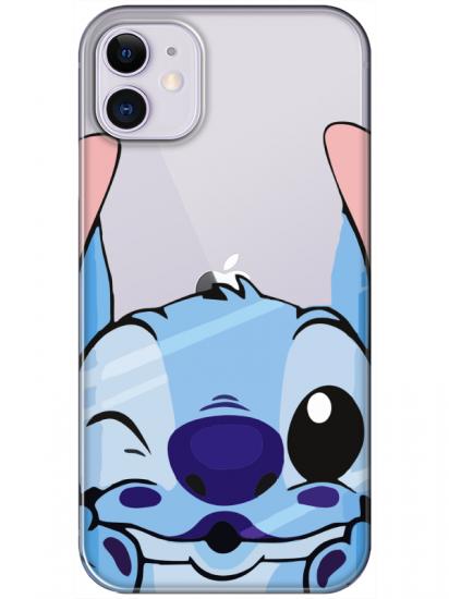 iPhone 11 Stitch Şeffaf Telefon Kılıfı