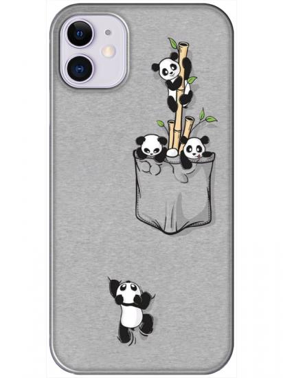 iPhone 11 Panda Telefon Kılıfı