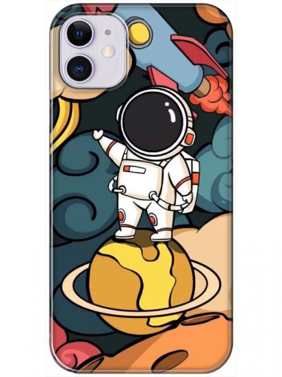 iPhone 11 Astronot Telefon Kılıfı