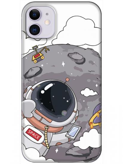 iPhone 11 Astronot Telefon Kılıfı