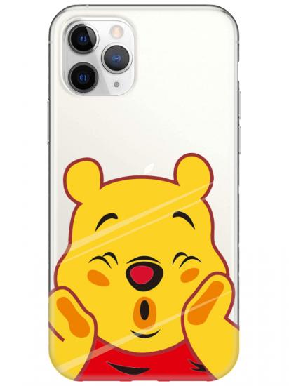 iPhone 11 Pro Winnie The Pooh Şeffaf Telefon Kılıfı